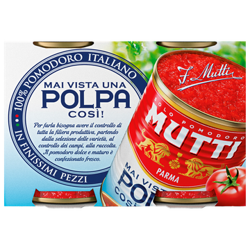 Mutti Polpa Multipack 2 x 400g