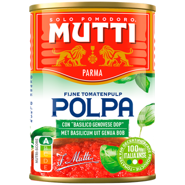 Mutti Polpa di Pomodoro Basilicum 400g