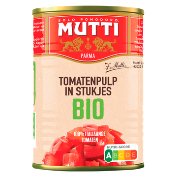 Mutti Tomatensaus Polpa Biologisch 400g