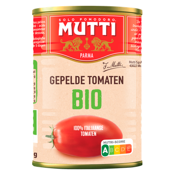 Mutti Tomatensaus Pelati Bio 400g