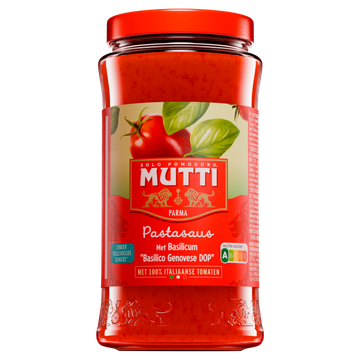 Mutti Pastasaus Basilico 400g