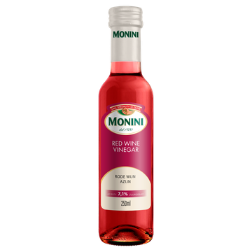Monini azijn Rode Wijn 250 milliliter 250ml