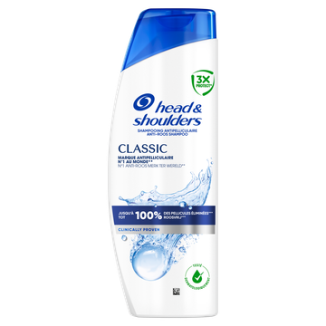 Head & Shoulders Classic Shampoo 250ml. Tegen roos, talg, jeuk