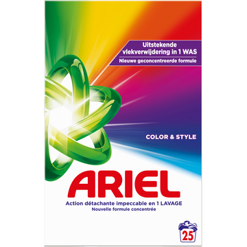 Ariel Waspoeder Color & Style 1.25kg, 25 Wasbeurten