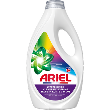 Ariel Wasmiddel Color, 30 Wasbeurten - 1.35 Liters