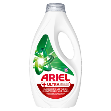 Ariel Wasmiddel +Ultra Vlekverwijdering, 25 Wasbeurten