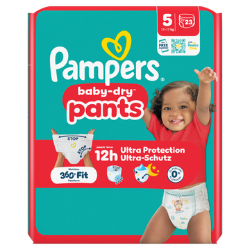 Pampers Baby-Dry Pants Maat 5, 23 Luierbroekjes
