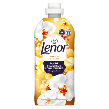 Lenor Vloeibaar Wasverzachter Amber & Orchidee, 55 Wasbeurten