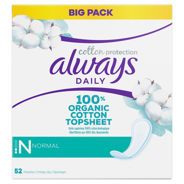 Always Daily Cotton Protection Inlegkruisjes