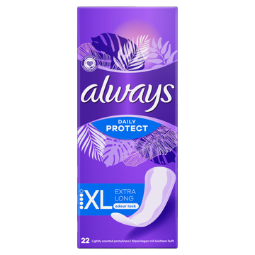 Always Daily Protect Extra Long OdourBlock technologie Inlegkruisjes