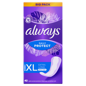 Always Daily Protect Extra Long Odour Block technologie Inlegkruisjes x42