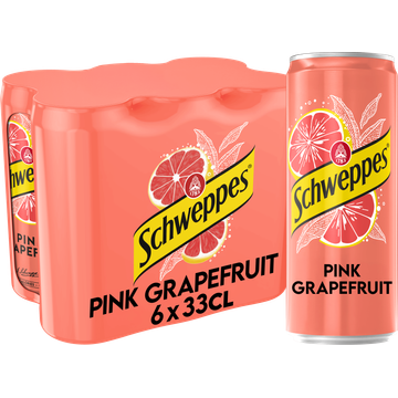 Schweppes Pompelmoessmaak 6 x 33 cl