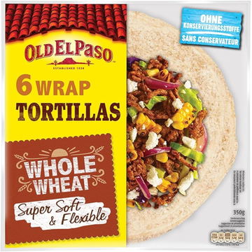 Old El Paso Volkoren Tortilla 350 g