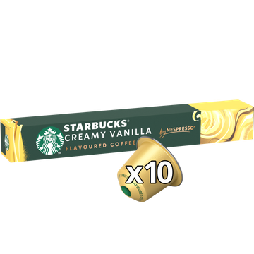 Starbucks® by Nespresso® Creamy Vanilla 10 Koffiecups