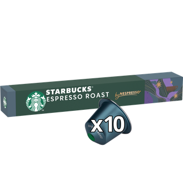 Starbucks by Nespresso Espresso Roast 10 Capsules 55 g