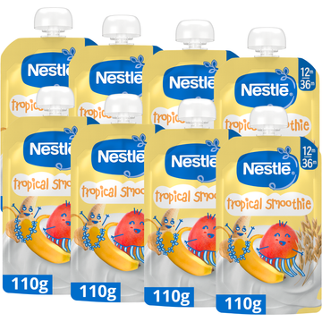 Nestlé Tropical Smoothie Banaan Mango Melk Haver 12m-36m 110 g