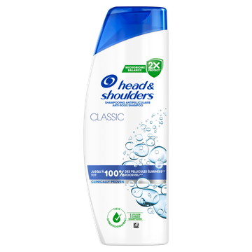 Head & Shoulders Classic Anti-roos Shampoo 300ml Voor Dagelijks Gebruik. Fris Gevoel