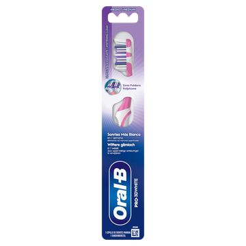 ORAL-B PRO-3DWHITE handtandenborstel – Medium, 1