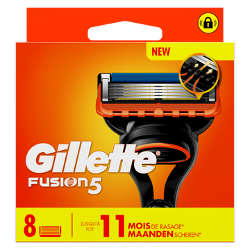 Gillette Fusion5 8 Navulmesjes voor Mannen