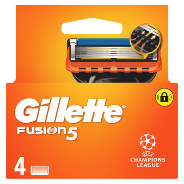 Gillette Fusion5 4 Navulmesjes voor Mannen