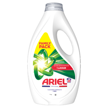 Ariel Vloeibaar Wasmiddel Original, 30 Wasbeurten
