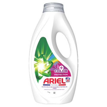 Ariel Vloeibaar Wasmiddel +Color Protect, 20 Wasbeurten