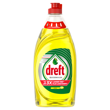 Dreft Quickwash Citroen Vloeibaar Afwasmiddel 520ml