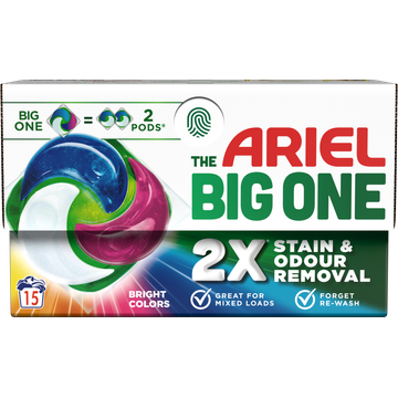 1+1 gratis: Ariel The Big One PODS, 15, Stralende Kleuren