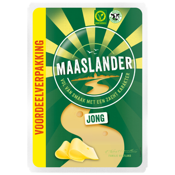 Maaslander 50+ Jong Plak Voordeelpak 220 g