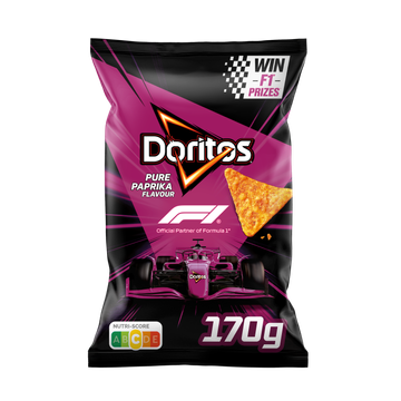 Doritos Pure Paprika Tortilla Chips 170 gr