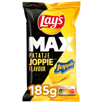 Lay's Max Ribbel Chips Patatje Joppie 185 gr