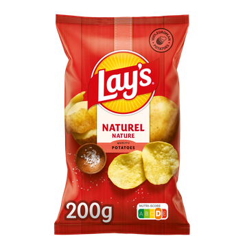 Lay's Naturel Chips 200 gr