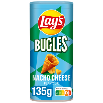 Lay's Bugles Nacho Cheese Chips Snackbox 135 gr