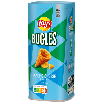 Lay's Bugles Nacho Cheese Chips Snackbox 135 gr
