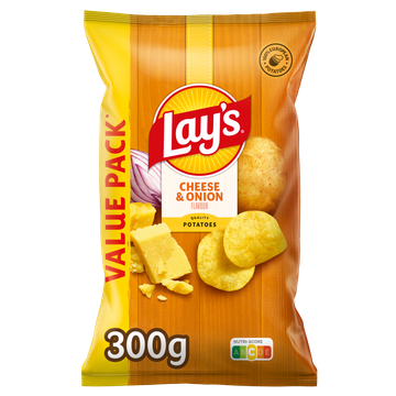 Lay's Cheese Onion Chips 300 gr