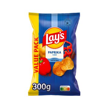 Lay's Paprika Chips 300 gr