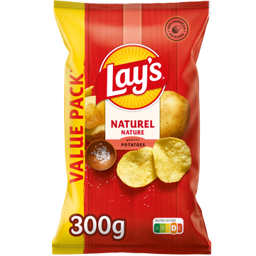 Lay's Naturel Chips 300 gr