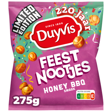 Duyvis Leeuwnootjes Honey BBQ Pinda Noten 275 gr