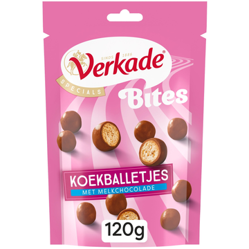 Verkade Specials Bites Koekballetjes met Melkchocolade 120 g