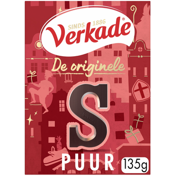 Verkade De Originele Puur letter 135 g