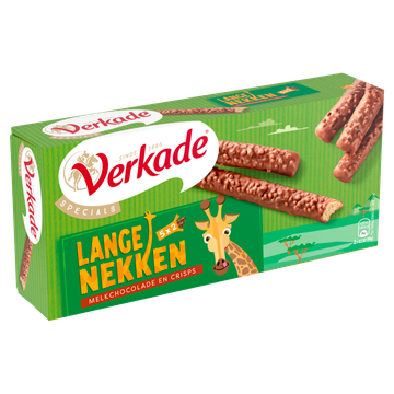 Verkade Specials Lange nekken koek melkchocolade 150 g