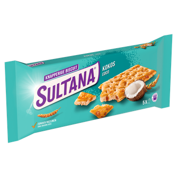 Sultana Knapperige Biscuit Kokos 207 g