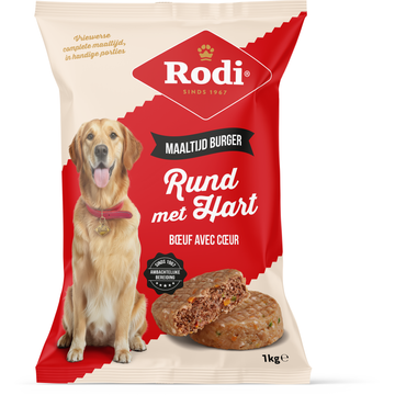 Rodi Complete Maaltijd voor Elke Hond, Iedere Dag Rund met Hart 1 kg