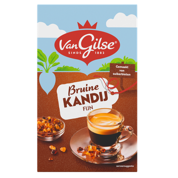 Van Gilse Bruine Kandij Fijn 500 g