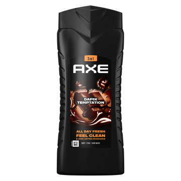 AXE 3-in-1 Douchegel Dark Temptation 400 ML x 6 stuks