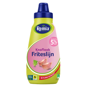 Remia Friteslijn Knoflook 350ML