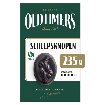 Oldtimers Scheepsknopen Volzoet 235 g