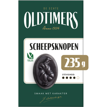 Oldtimers Scheepsknopen Volzoet 235 g