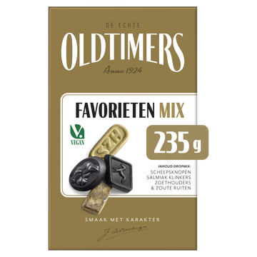 Oldtimers Favorieten Mix Volzoet & Mildzout 235 g