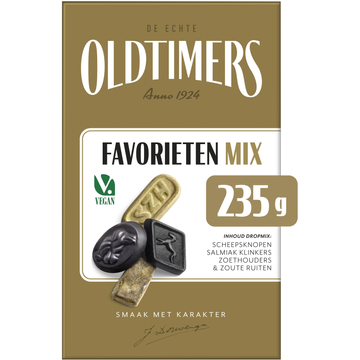 Oldtimers Favorieten Mix Volzoet & Mildzout 235 g